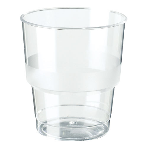 Duni 투명 플라스틱 음료 캠핑용 물 컵 15P (250ml)