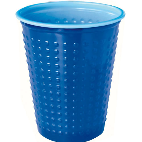 Duni 플라스틱 칼라 캠핑 컬러릭스 컵 블루 40P