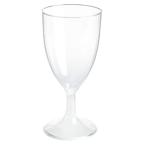 Duni 투명 플라스틱 와인컵 일체형 18P (230ml)