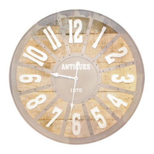 JS 카페 감성 빈티지 촬영 소품 디자인벽시계 (55115)