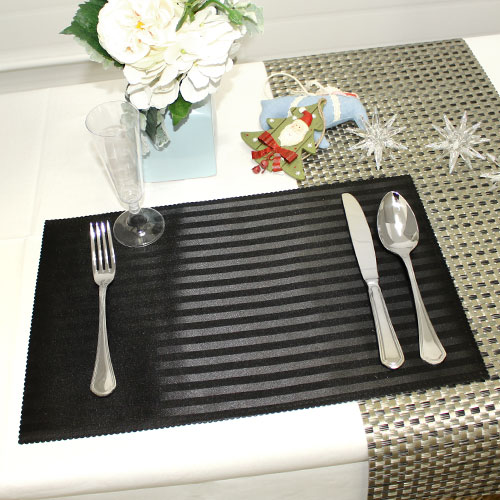 TM 실리콘 방수 다이닝 테이블 식탁매트 방수천 매트 블랙